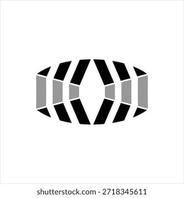 augenabstrakte Logo Design Element Vektor Vorlage