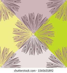 Eye abstraction. Seamless pattern. Endless texture.  