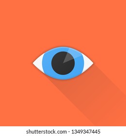 Eye Adaptive icon Material Design illustration