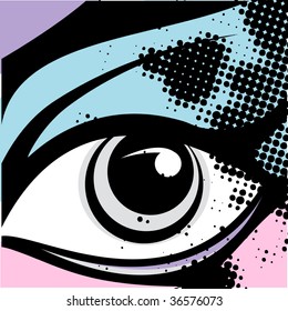 eye background