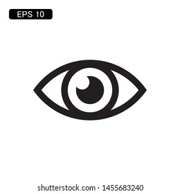 Eye Ball Icon Vector Illustration