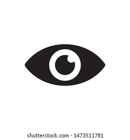 eye ball icon vector illustration logo template