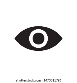 eye ball icon vector illustration logo template