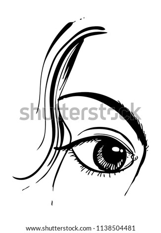 eye beautyful drawing
