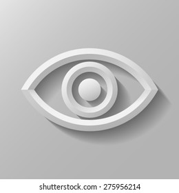 Eye with bevel.