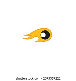 eye bird element  icon vector illustration concept design template
