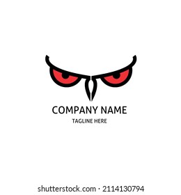 Eye bird template logo design for company
