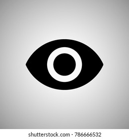 eye black sign icon