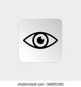 Eye -  black vector icon