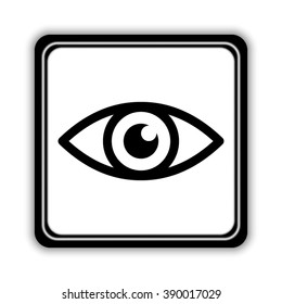 Eye  - black vector icon