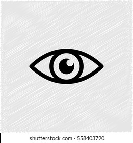 Eye -   black vector icon
