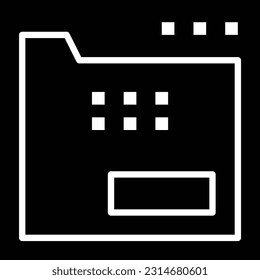eye book folder filled icon for download