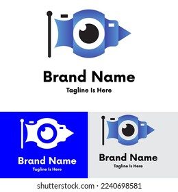 
Logo-Design der Augenkamera
