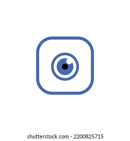 eye camera photography logo design