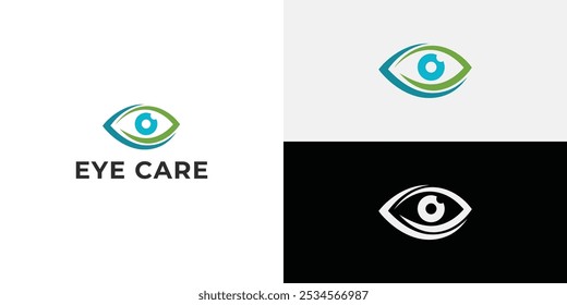 Eye Care, eye clinic Logo Design Template.