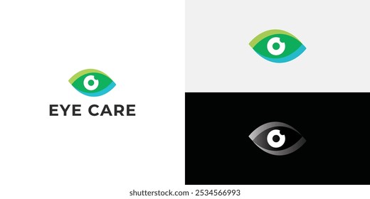 Eye Care, eye clinic Logo Design Template.