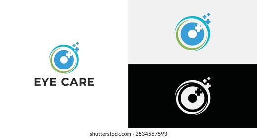 Eye Care, eye clinic Logo Design Template.