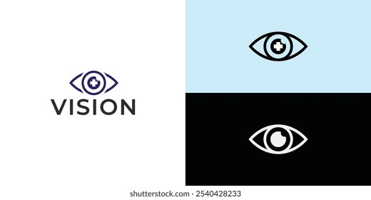 Eye Care, eye clinic Logo Design Template.