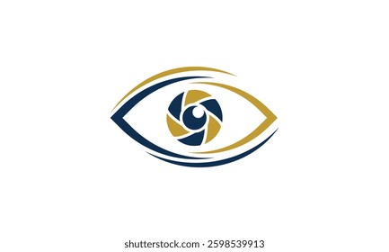 Eye care creative vision logo design