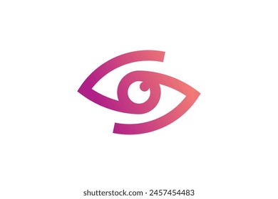 eye care design symbol premium vector