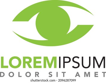 Eye care generic logo template