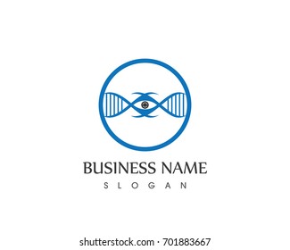 Eye Care Genetic Logo