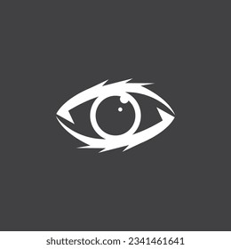 Eye Care Health Logo Vector Template