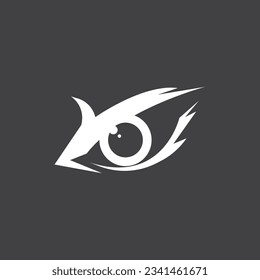 Eye Care Health Logo Vector Template