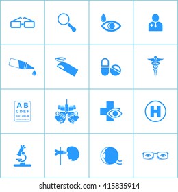 Eye Care Icon Set