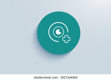 Eye Care Icon Vector Design