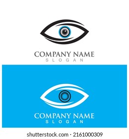 eye care icon vector illustration template design