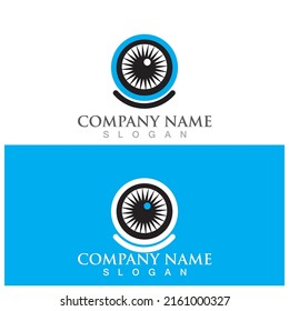 eye care icon vector illustration template design