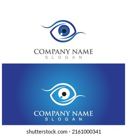 eye care icon vector illustration template design