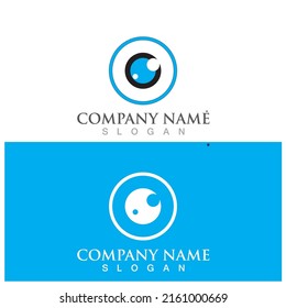 eye care icon vector illustration template design