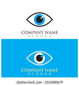 eye care icon vector illustration template design