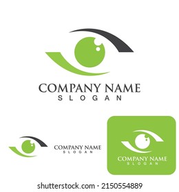 Eye Care logo Branding Identity Corporate  design