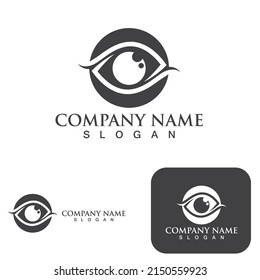 Eye Care logo Branding Identity Corporate  design