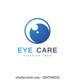 Logo-Design für Augenpflege-Vorlage