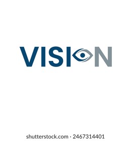 Eye care logo design inspiration with hand and creative element Premium Vector.vision logo