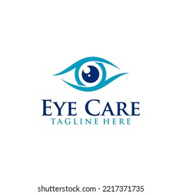 Eye Care Logo Design Template 