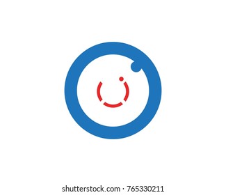 Eye care logo design template