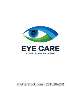 Diseño de icono de Eye Care