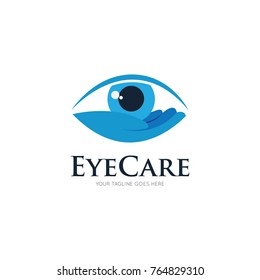 eye care logo, icon, symbol design template