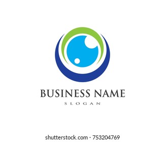 eye care logo icon template