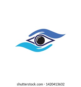 Eye care logo and symbols  icons
