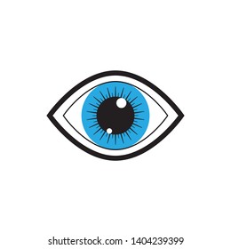 Eye care logo and symbols template vector icons app
