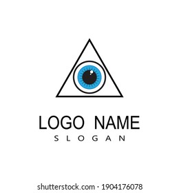 Eye care logo and symbols template vector icons app