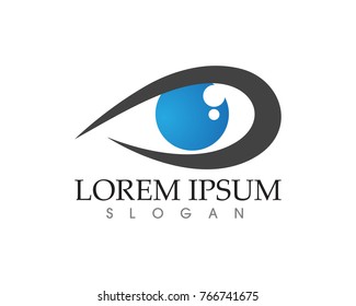 Eye Care Logos Template Stock Vector (Royalty Free) 744652624