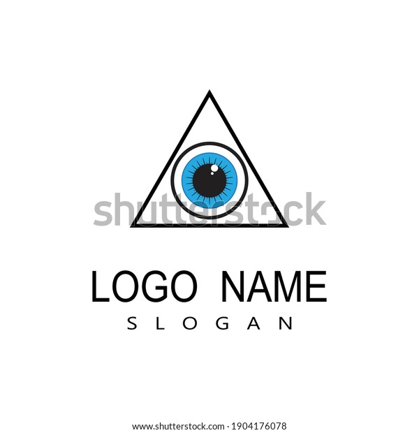 Eye Care Logo Symbols Template Vector Stock Vector Royalty Free 1904176078 Shutterstock 5894