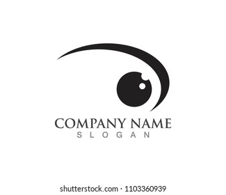 Eye care Logo Template